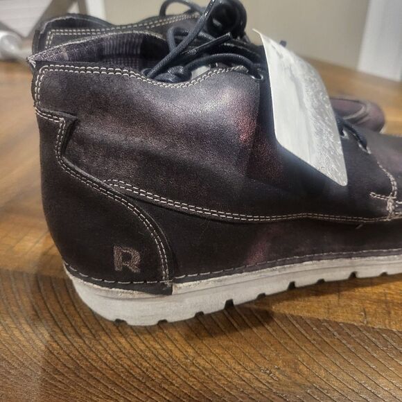 MSRP $139 ROAN by BED|STU Tobias Men's Black Leather Boots - Picture 4 of 10